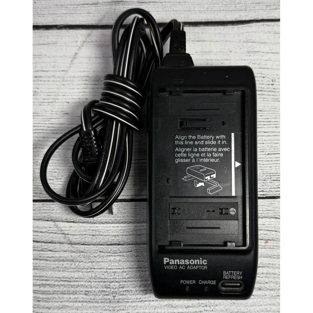Panasonic PV-A17 Video AC Adapter VHS Camcorder Battery Charger - Tested